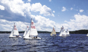 Adaptive sailboats on Lake Champlain